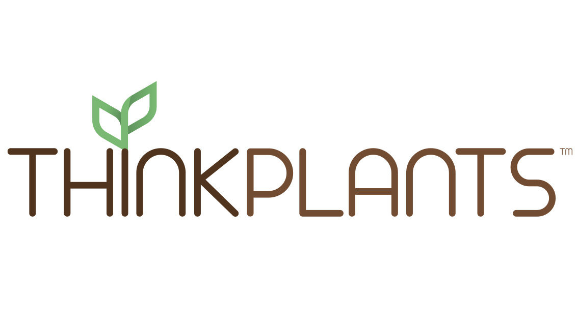 ThinkPlants logo in front of a white background.