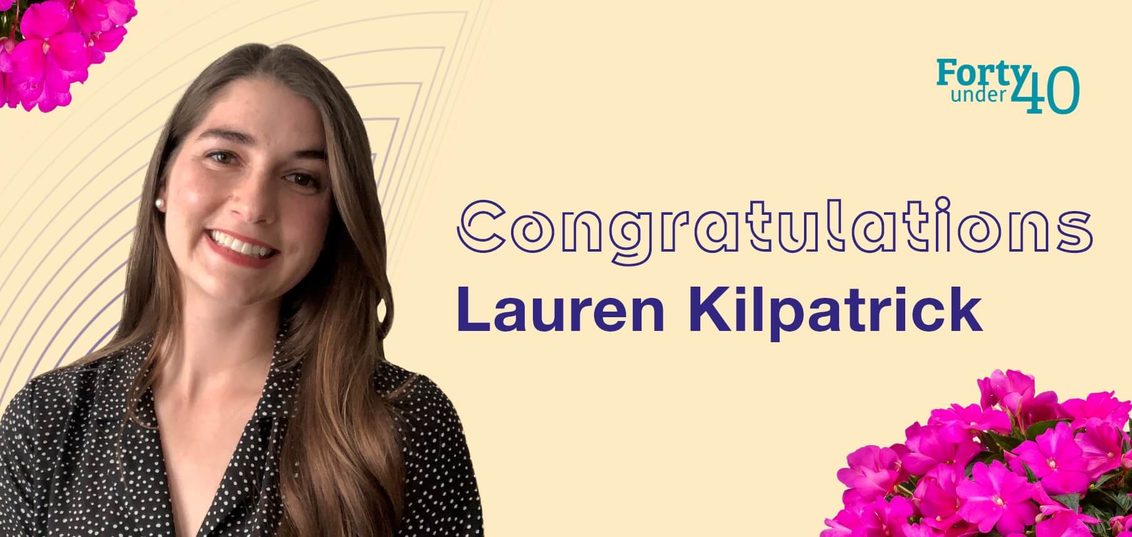 Lauren Kilpatrick Honoree for 40 under 40