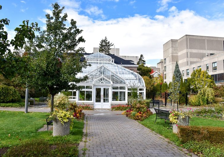 Rutherford Conservatory at the University of Guelph campus